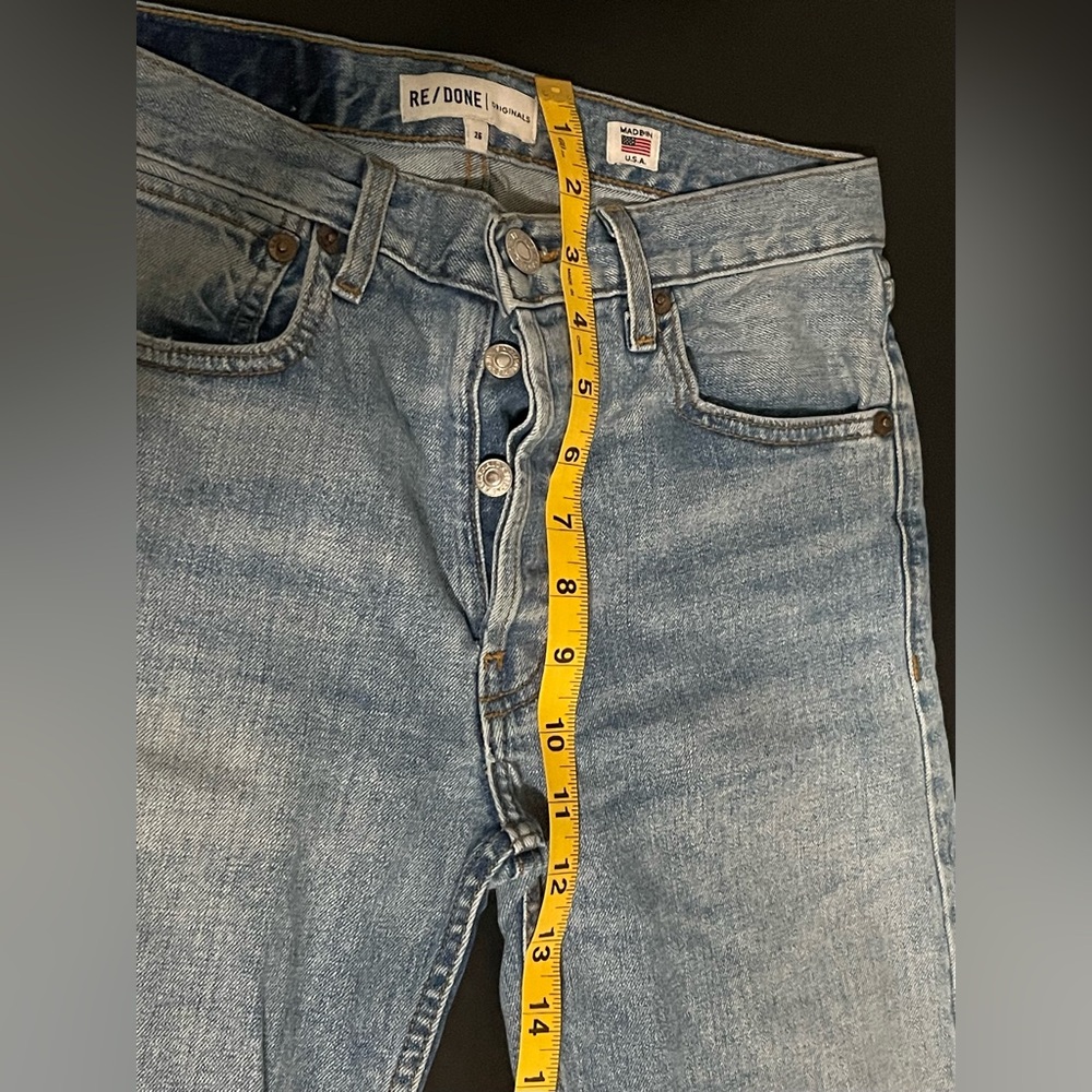 RE/DONE womans Blue Jeans